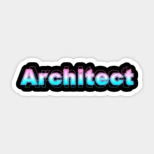 Architect Sticker